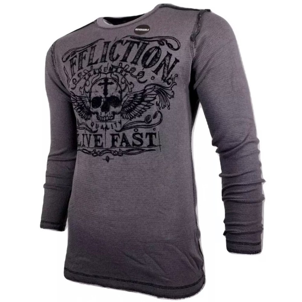 AFFLICTION Men's Thermal ROYAL IMPACT Reversible - Picture 8 of 11